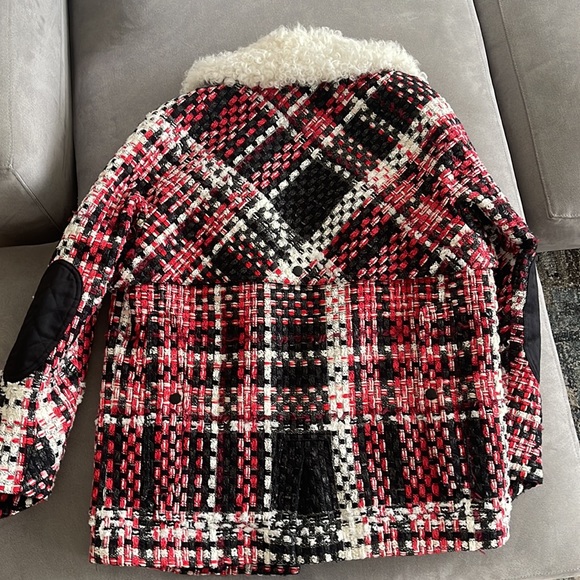 RAG & BONE
Antoine Weave Lamb Shearling-Trimmed Plaid Jacket - Picture 11 of 17